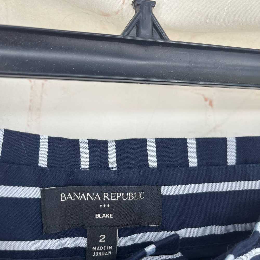 Banana Republic Banana Republic blake crop navy c… - image 5
