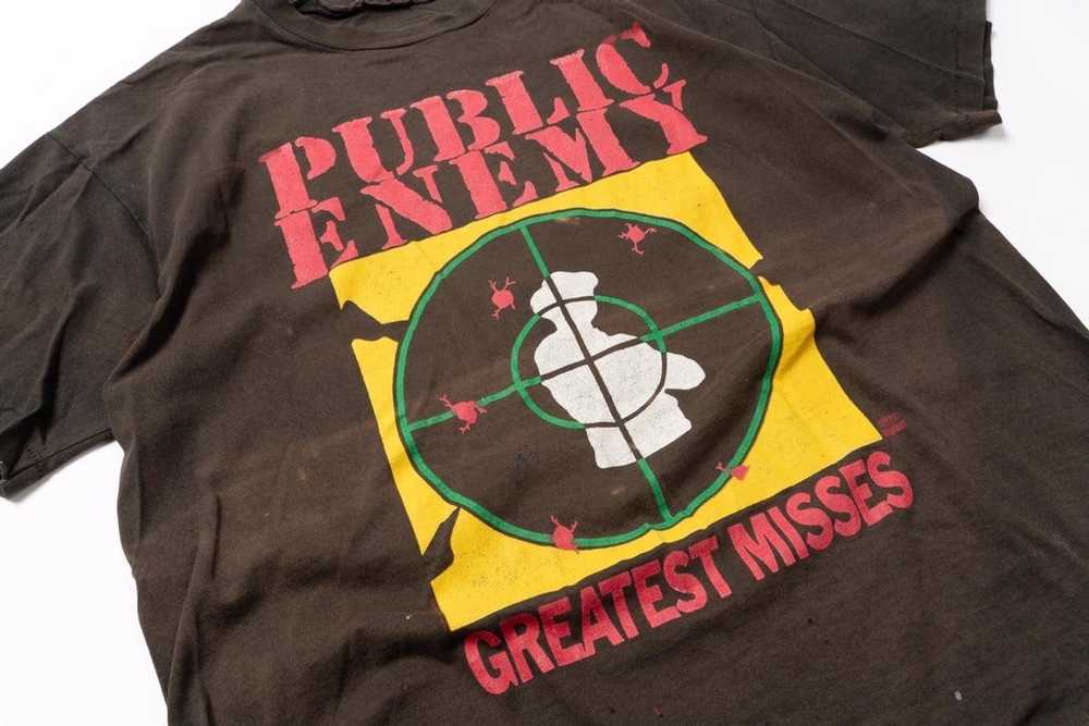 Rap Tees × Rare × Vintage public enemy vintage sh… - image 3