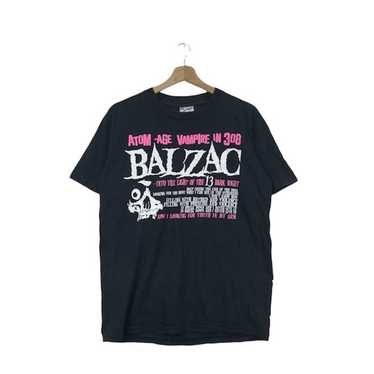 Band Tees  Vintage Retro Classic Vtg 1995 Balzac Japan