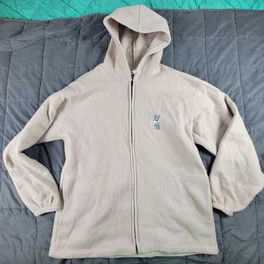 Other Adults Unisex Large Beige 100% Polar Fleece… - image 1