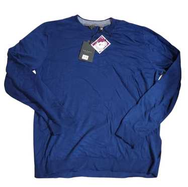 TED outlet BAKER Blue Pakella Crew Neck Sweater 6