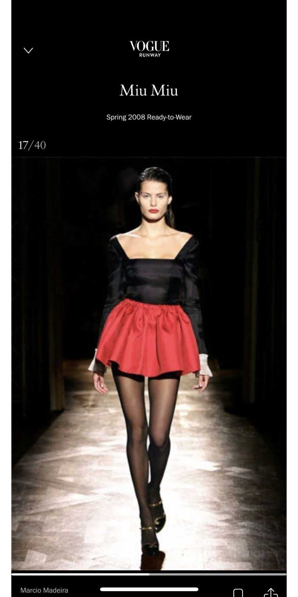 Miu Miu × Prada Miu Miu by Miuccia Prada mini ski… - image 12