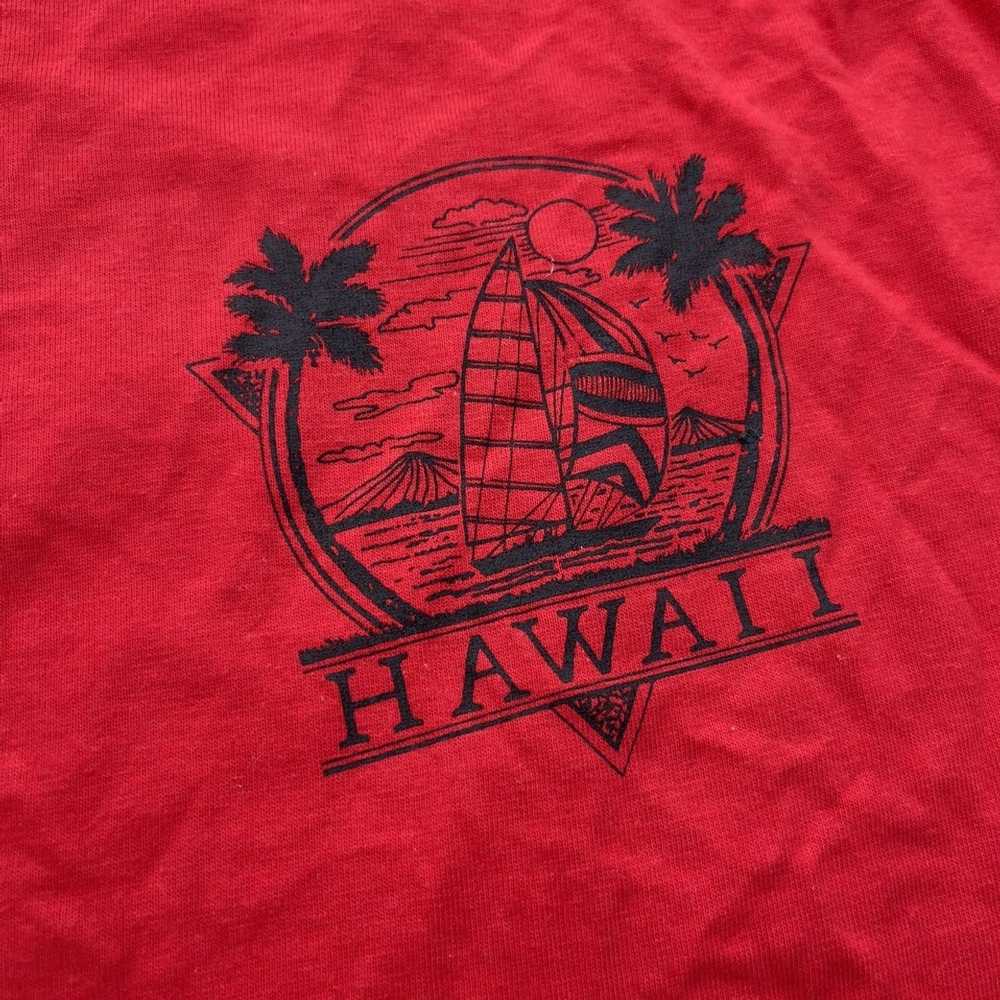 Hanes Vintage 90’s HAWAII HANES BEEFY Single Stit… - image 3