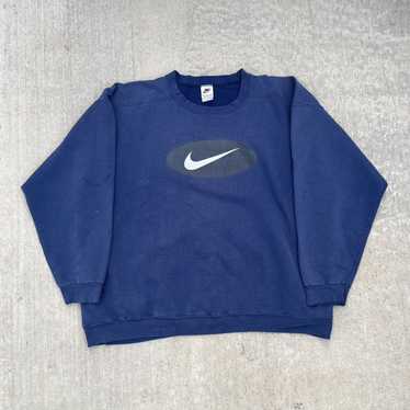 Nike × Vintage Vintage Nike 90s Swoosh Logo Sweat… - image 1