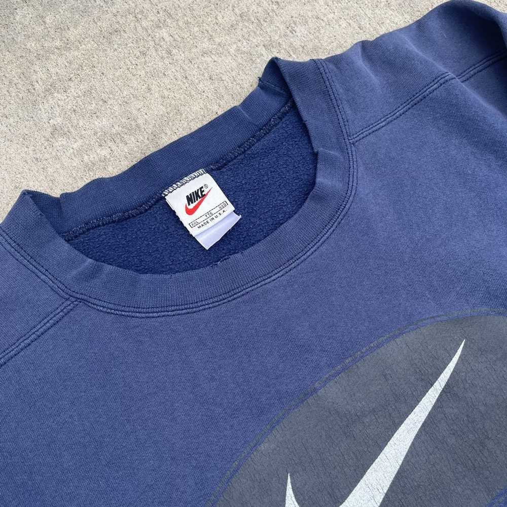 Nike × Vintage Vintage Nike 90s Swoosh Logo Sweat… - image 2