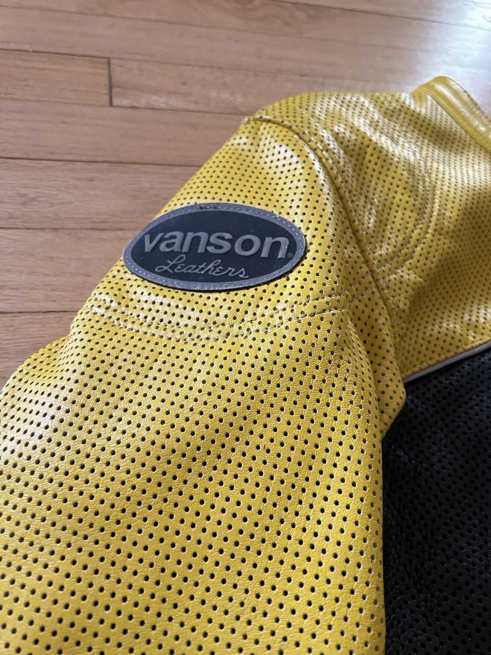 Vanson Leathers Vanson Leather Motorcycle Jacket … - image 4