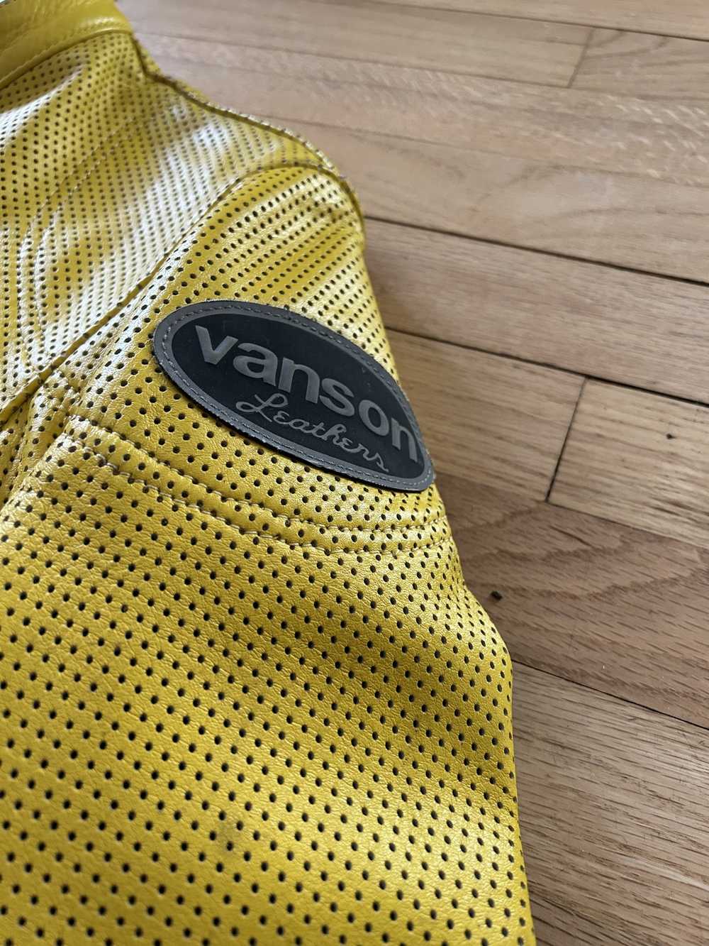 Vanson Leathers Vanson Leather Motorcycle Jacket … - image 6