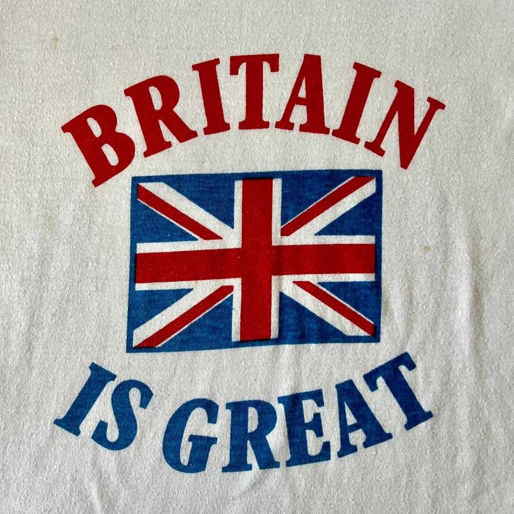 Vintage 70s Britain Is Great Vintage T Shirt - image 2