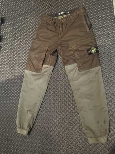 保存版】 ISLAND◇Logo STONE Patch Pants/ボトム/S/コットン/BLK