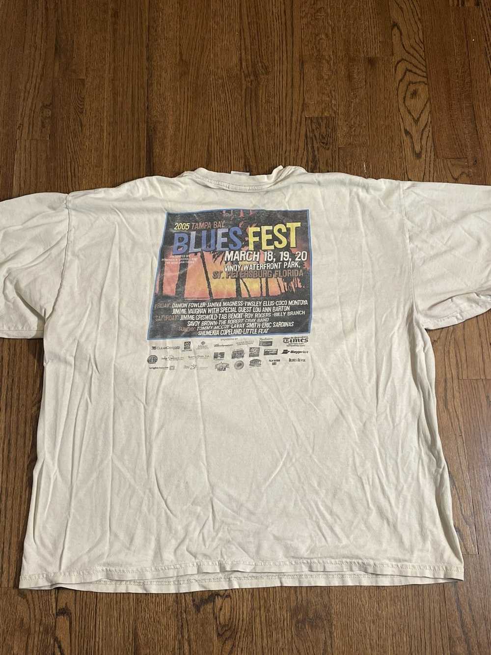 Vintage Vintage Blues By The Bay 2005 T-Shirt - image 2