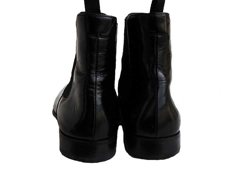 Prada Prada Patent Leather Chelsea Boots - image 2