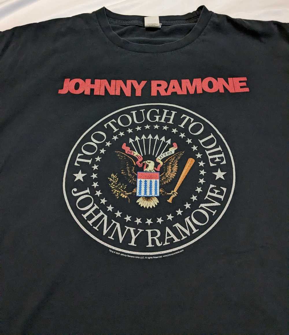 Band Tees × Rock Tees × Vintage Johnny Ramone "To… - image 3