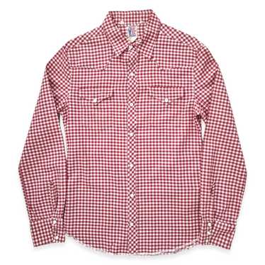 Levis Vintage Clothing LVC Shirt 1950s Shorthorn Black Red Check
