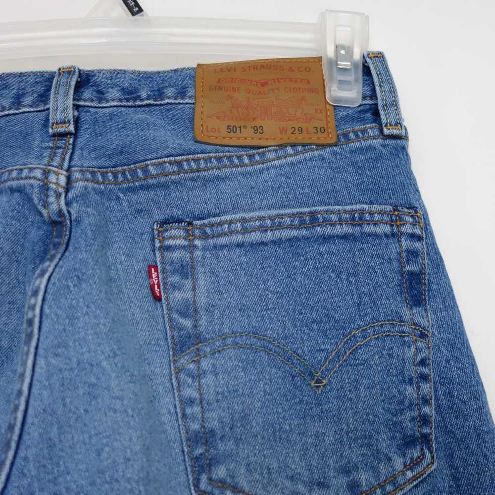 Levi's Stone 501 '93 Button Fly Straight Leg Deni… - image 3