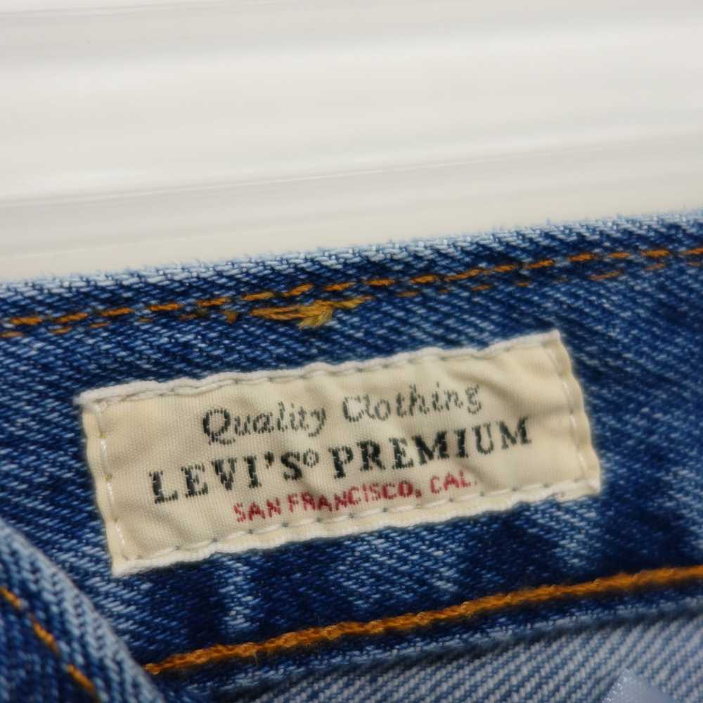 Levi's Stone 501 '93 Button Fly Straight Leg Deni… - image 4