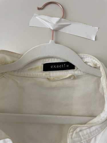 Zara White wrinkle jacket