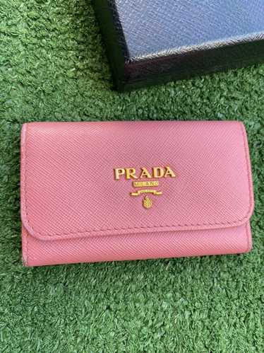 Prada Fuoco Saffiano Metal Leather Passport Cover 1MC004 - Yoogi's