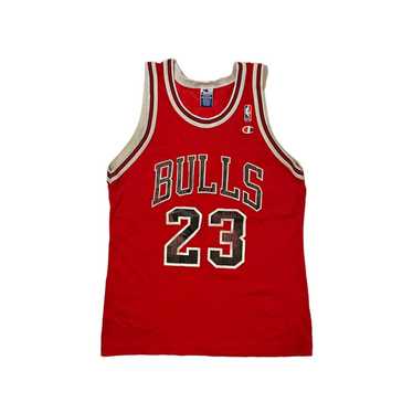 Vintage MICHAEL JORDAN #23 Chicago Bulls Black Champion NBA Jersey