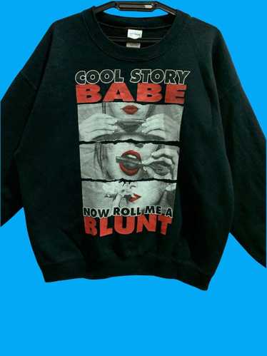 Gildan Vintage 90s Cool Story Babe Now Roll Me A … - image 1