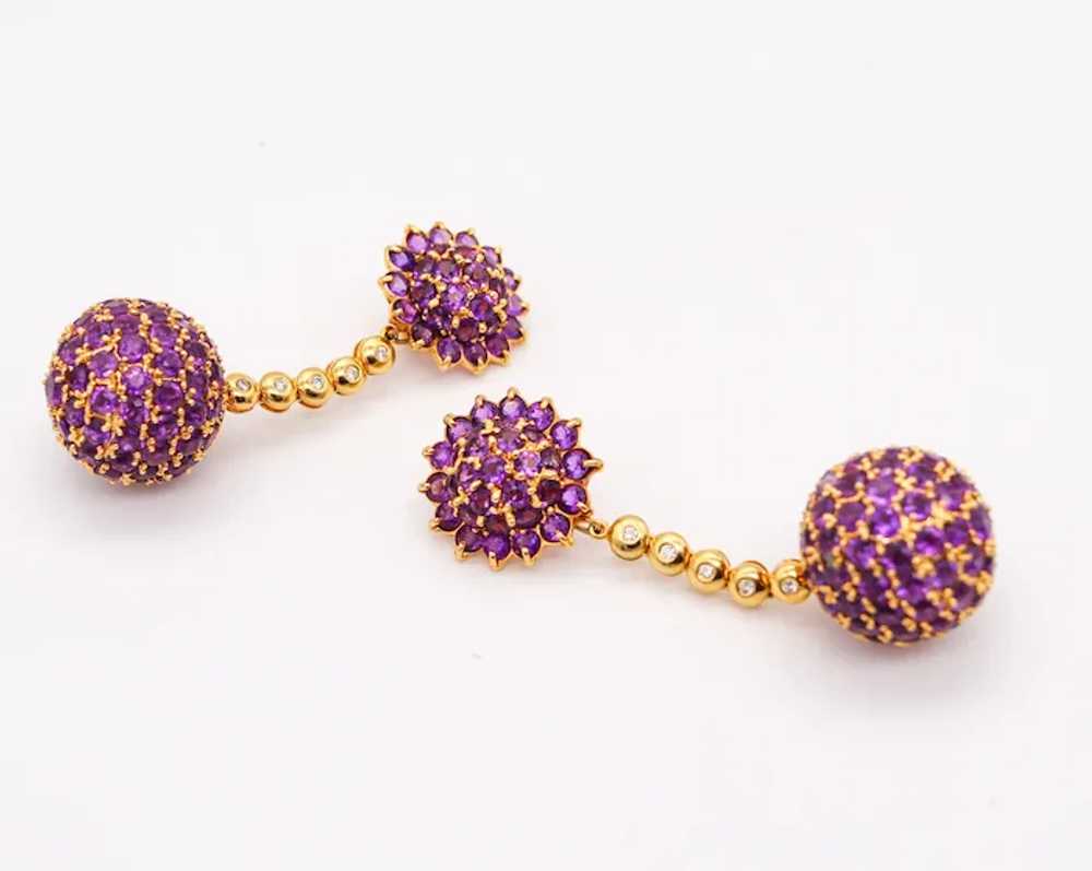 Salavetti Dangle Drops Convertible Earrings In 18… - image 3