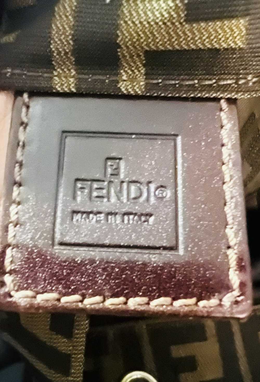 Fendi × Vintage Vintage FENDI mini Zucca Tote - image 4