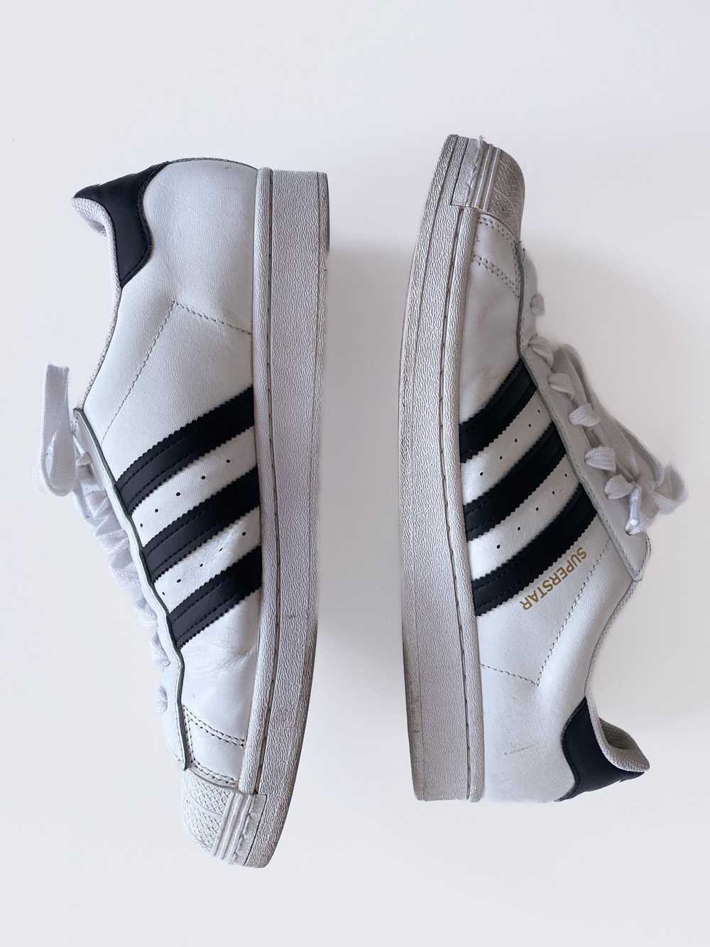 Adidas Adidas Superstar white leather sneaker - image 5