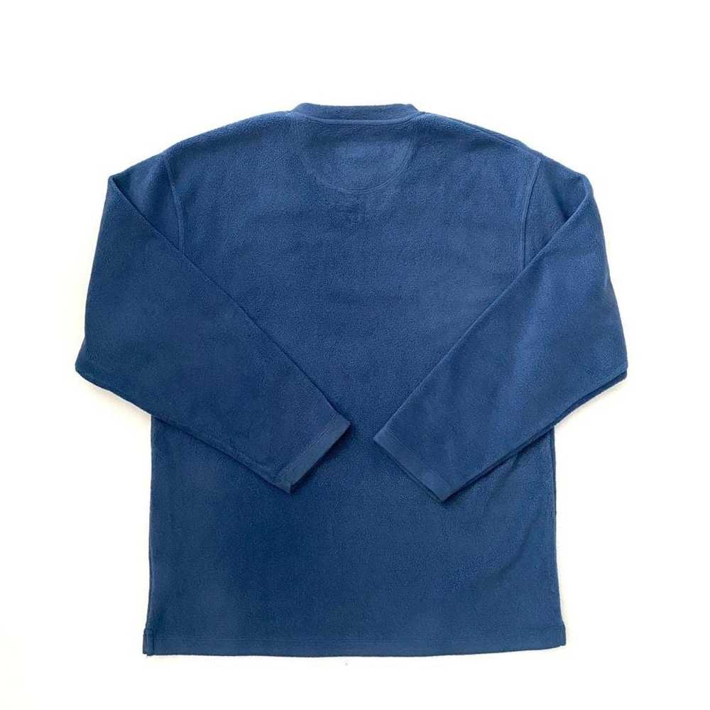 Reebok Reebok fleece sweatshirt in blue navy vint… - image 4