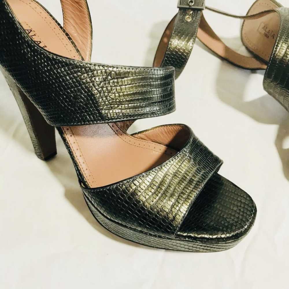 Alaïa Leather sandals - image 6