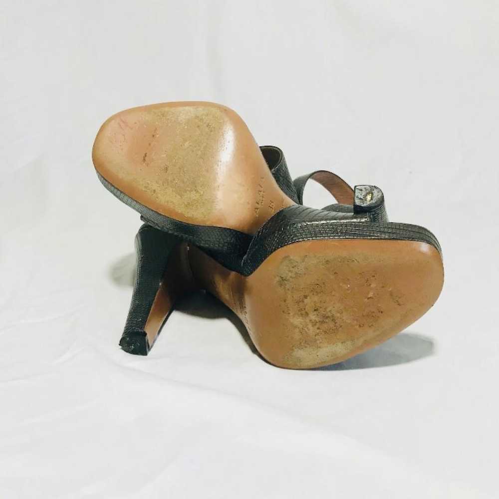 Alaïa Leather sandals - image 9