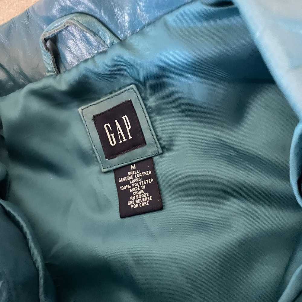 Gap × Vintage Gap Leather Jacket/Pants Set - image 5