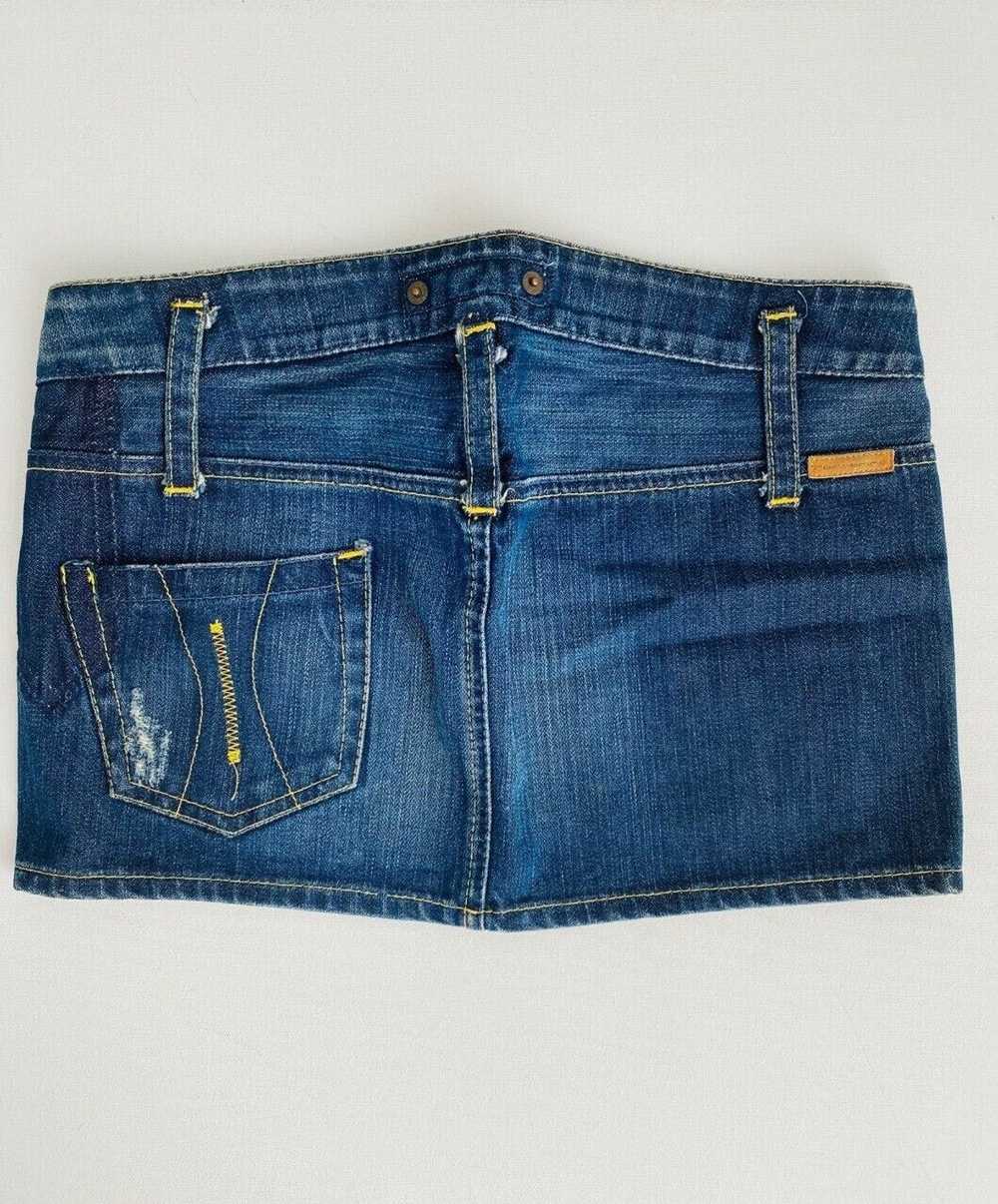 Other FORNARINA Italy MICRO MINI Jeans SKIRT Deni… - image 2