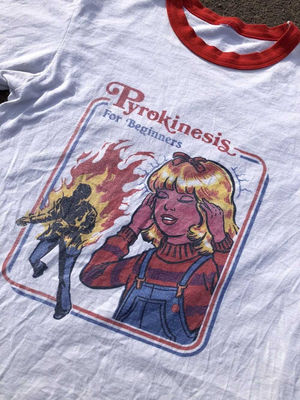 Band Tees × Vintage Pyrokinesis For Beginners 90’… - image 2