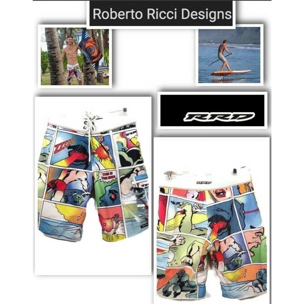 RRD RRD Board Shorts Radical Style Comic Rare Men… - image 5
