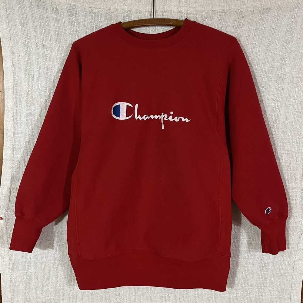 Champion × Vintage VTG Champion Made In USA Spell… - image 1