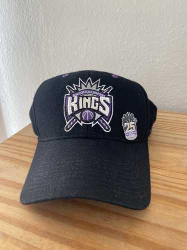 1990s SACRAMENTO KINGS VINTAGE NBA NEW ERA 100% WOOL 5950 FITTED CAP