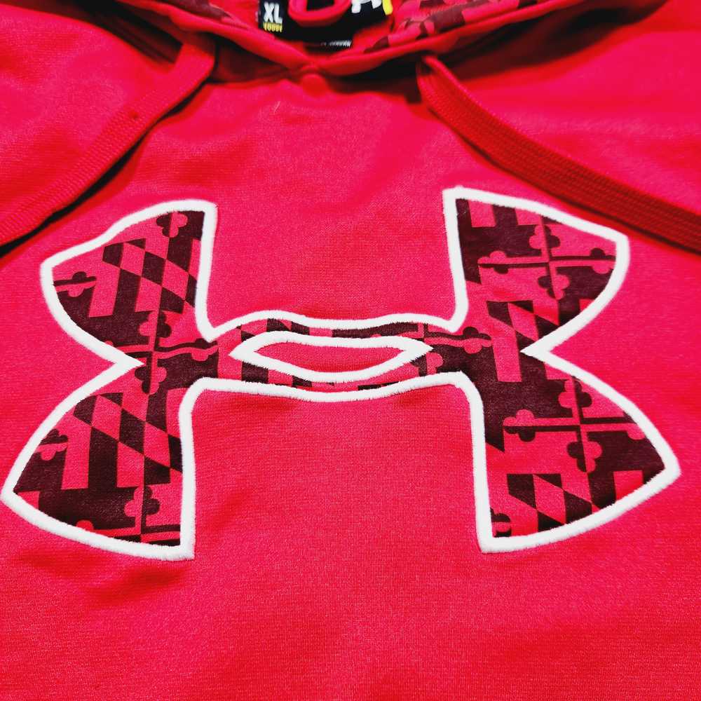 Under Armour XL Red Pullover Hoodie - image 2