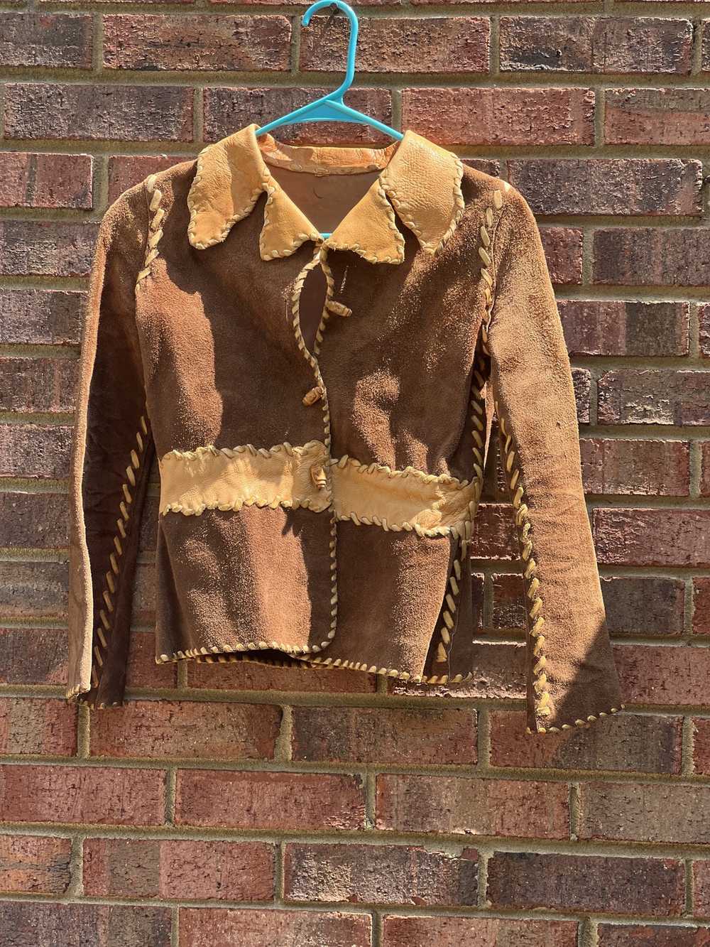 Handmade Handmade 70s Suede Jacket - image 1