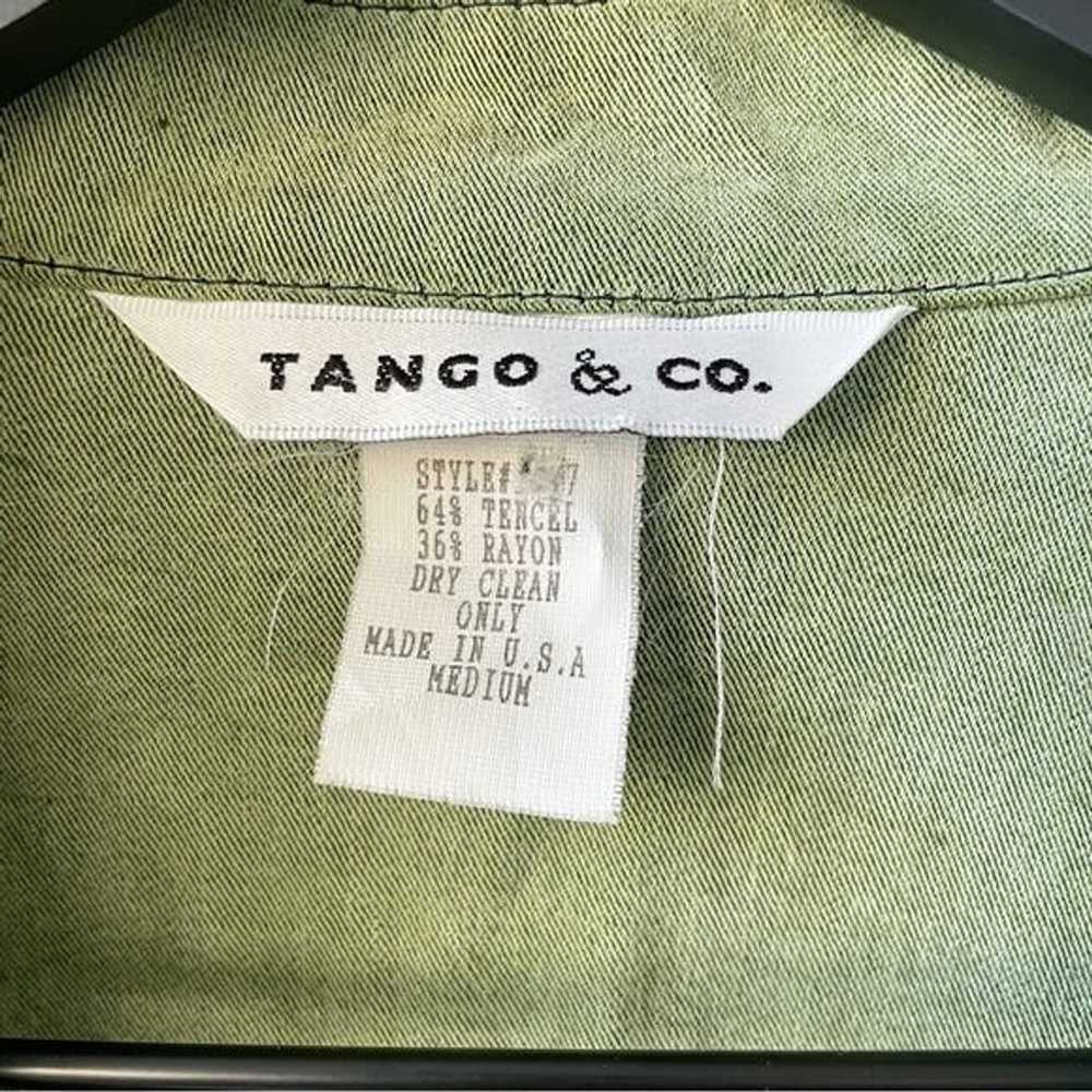 Vintage Vintage Tango & Co Zebra Print Tencel She… - image 10