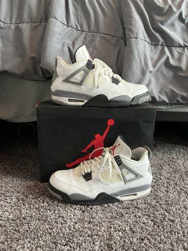 No batch｜￥228｜Air Jordan 4 Retro Cement LV series｜OP