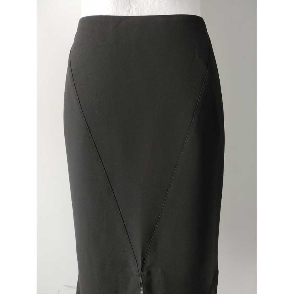 Thierry Mugler Silk mid-length skirt - image 2