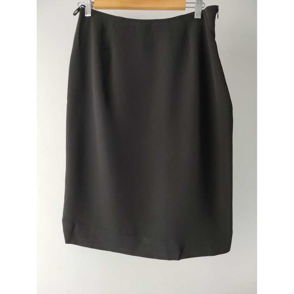 Thierry Mugler Silk mid-length skirt - image 5