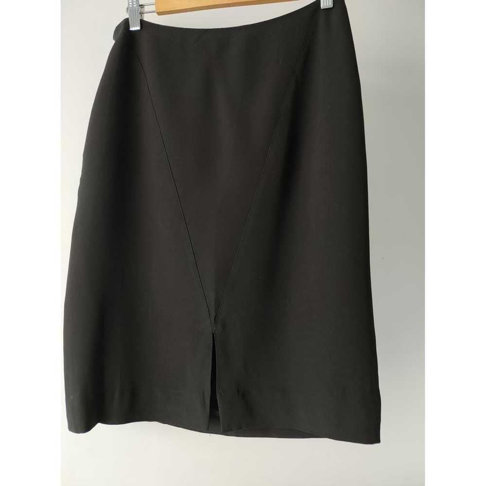 Thierry Mugler Silk mid-length skirt - image 6