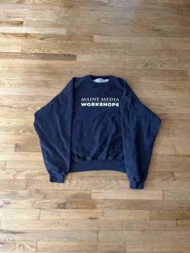 Champion × Vintage Vintage Navy Champion Crewneck - image 1