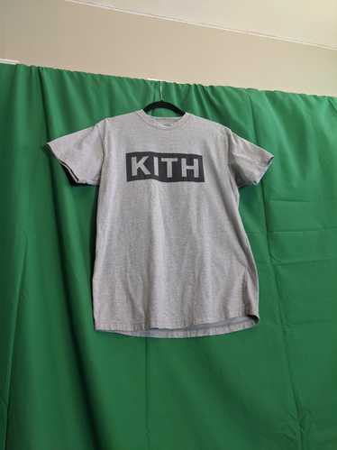 Kith Box logo heather gray t-shirt