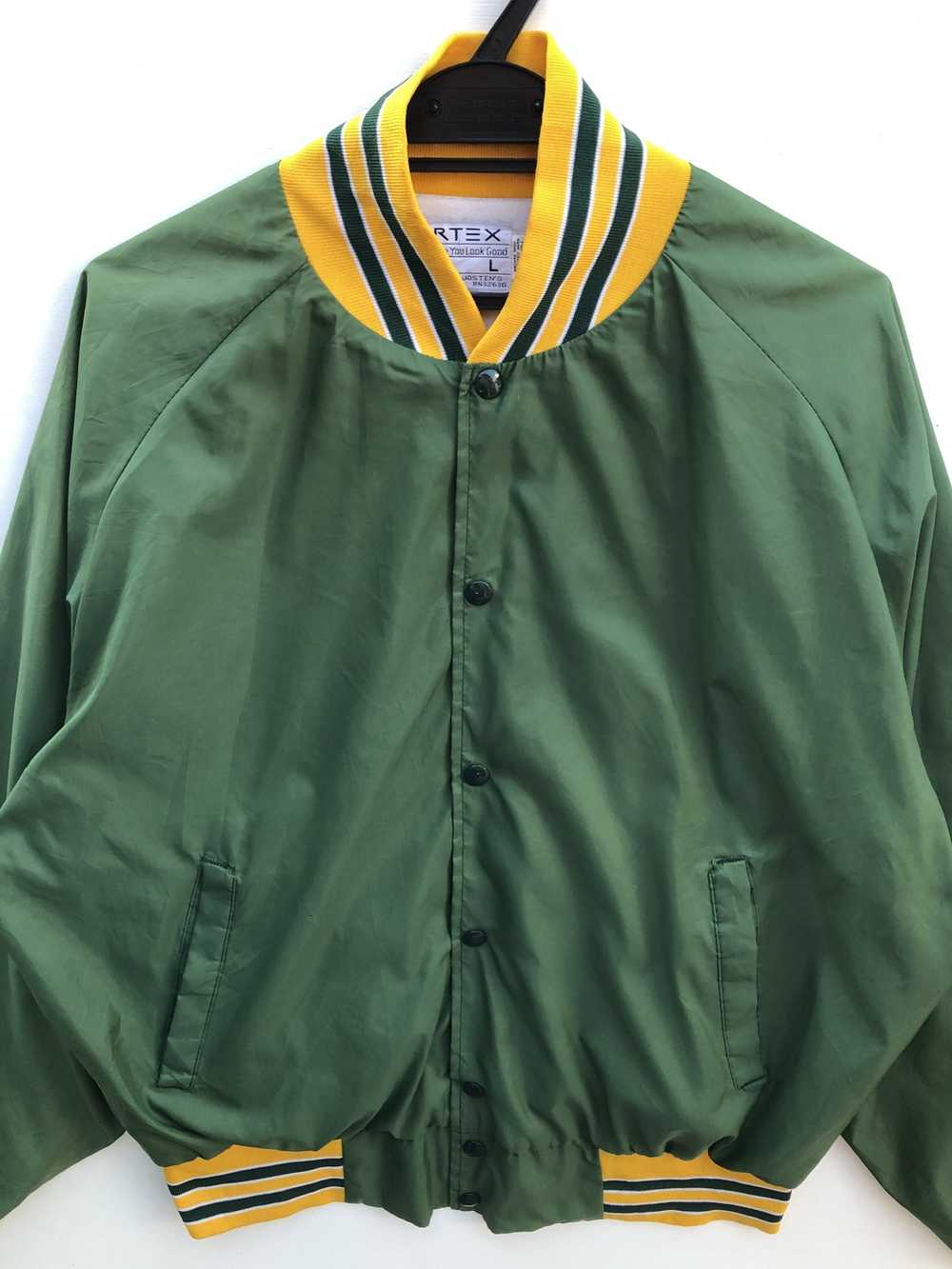 American College × Varsity Jacket × Vintage VINTA… - image 5