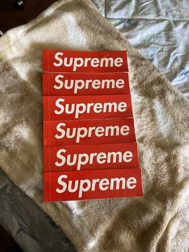 Supreme Supreme Relax Magazine Louis Vuitton Box Logo Bape Stickers