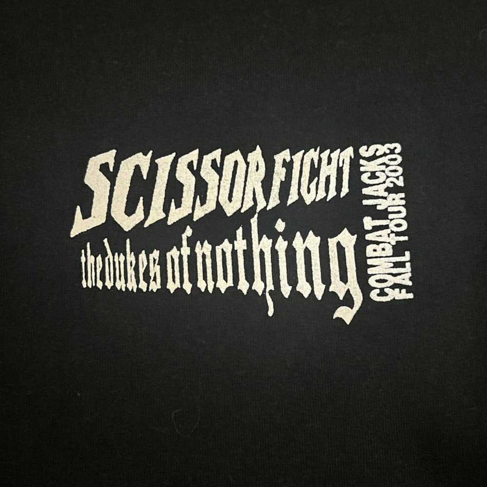 Anvil Scissorfight Fall 2003 Tour Shirt Size Medi… - image 2