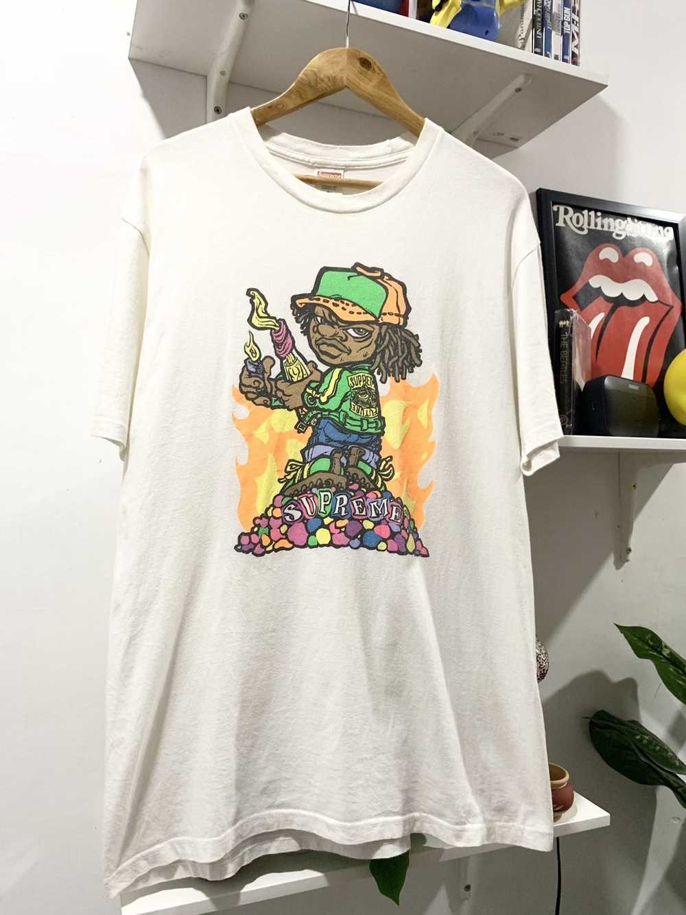 Streetwear × Supreme Supreme SS19 Molotov Tshirt - image 1