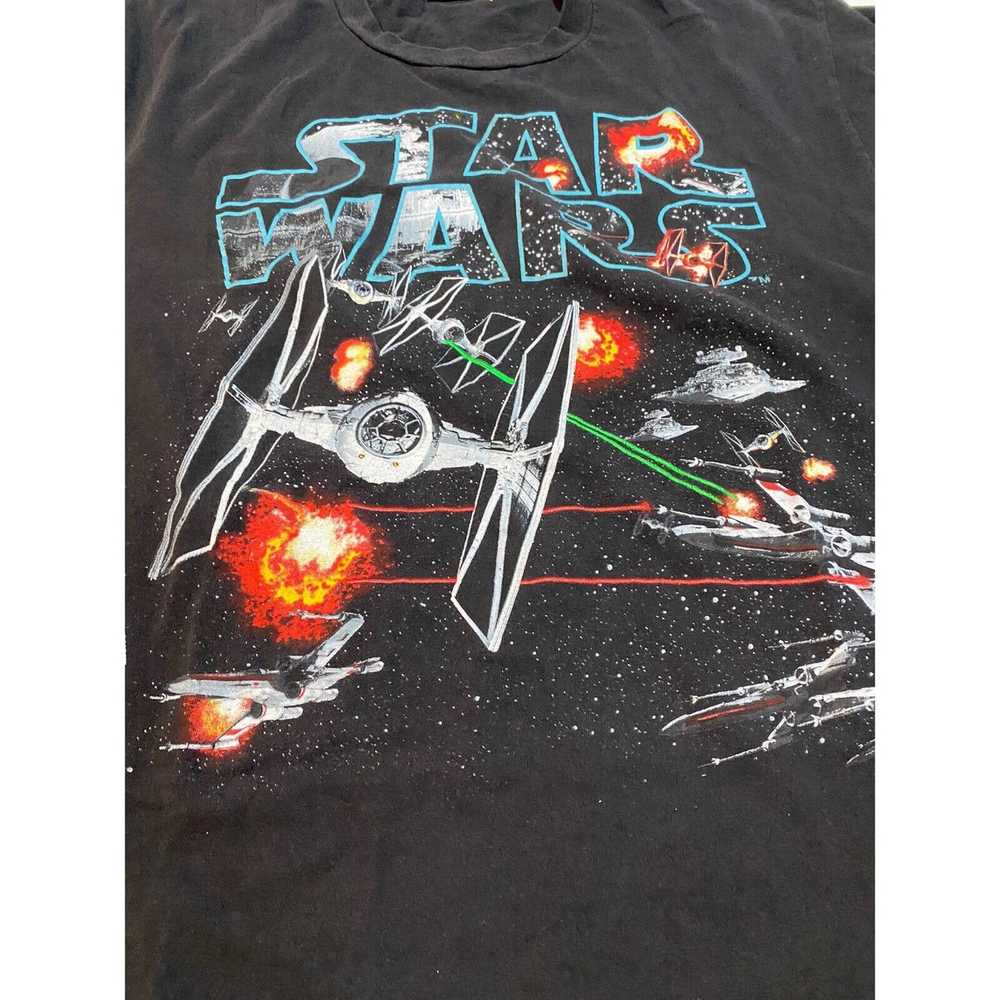 Vintage Star Wars Vintage T-Shirt 90’s Single Sti… - image 2