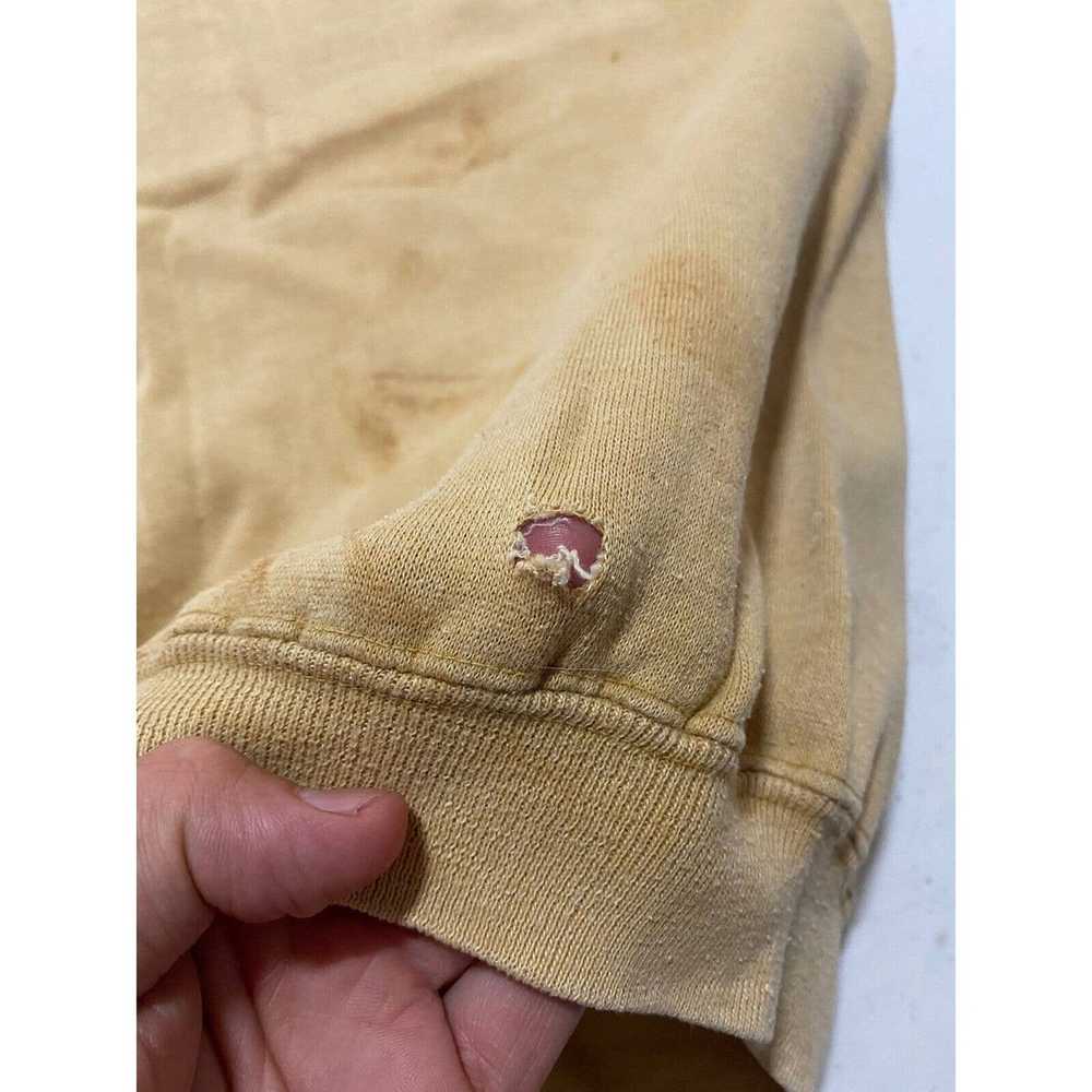 Vintage Vtg 60s Short Sleeve Sweatshirt Maryville… - image 8
